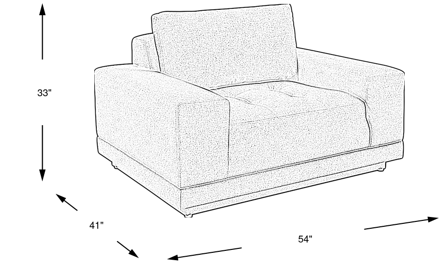 Dimension Image. Please refer to the Dimension Tab on this page for dimension details.