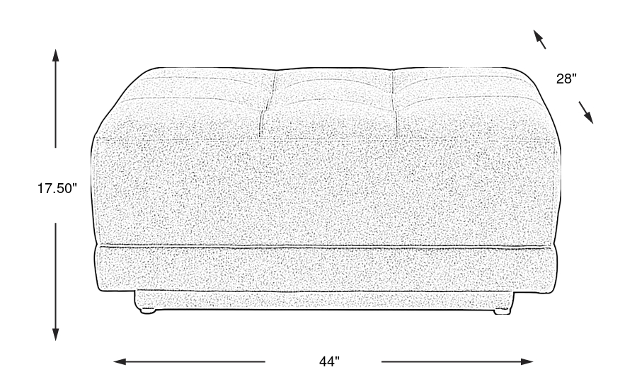 Dimension Image. Please refer to the Dimension Tab on this page for dimension details.