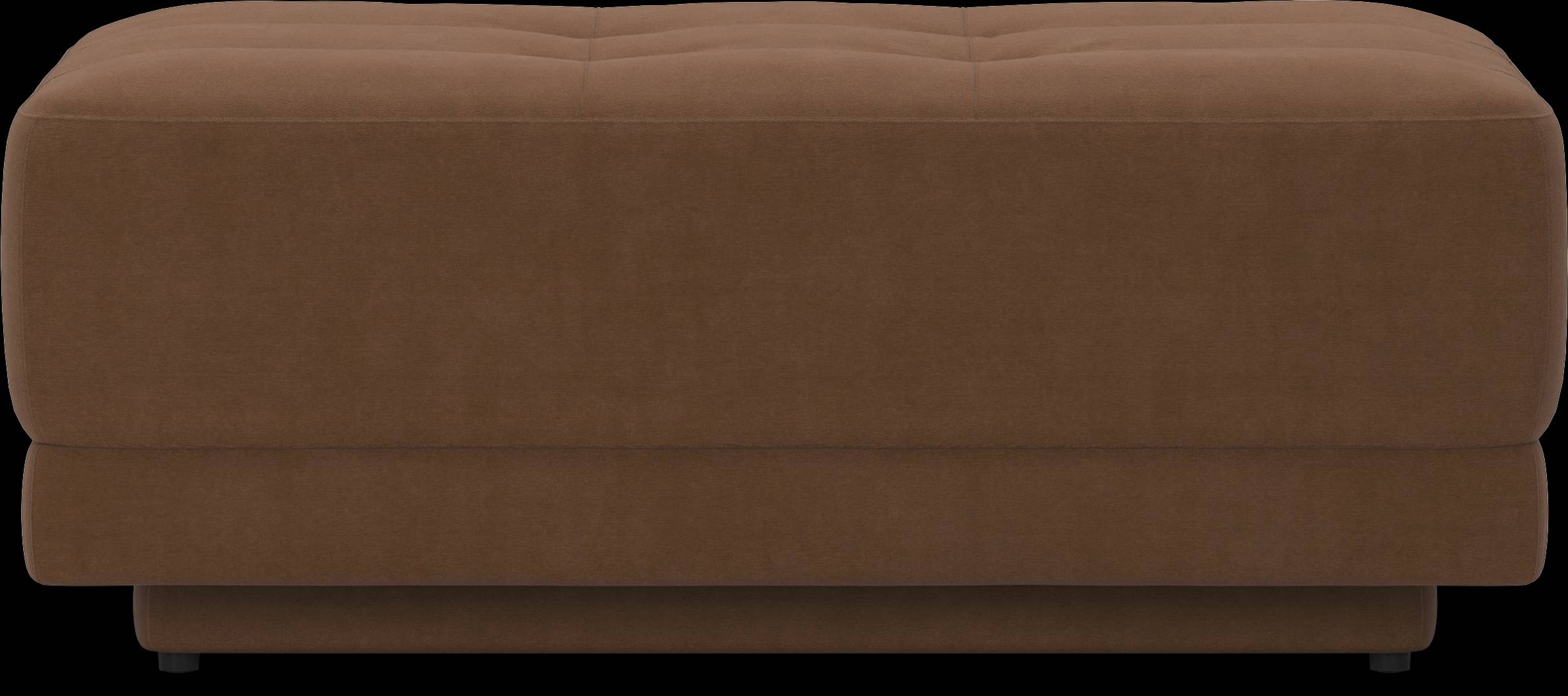 Milano Brown Ottoman - Thumbnail - Image 1