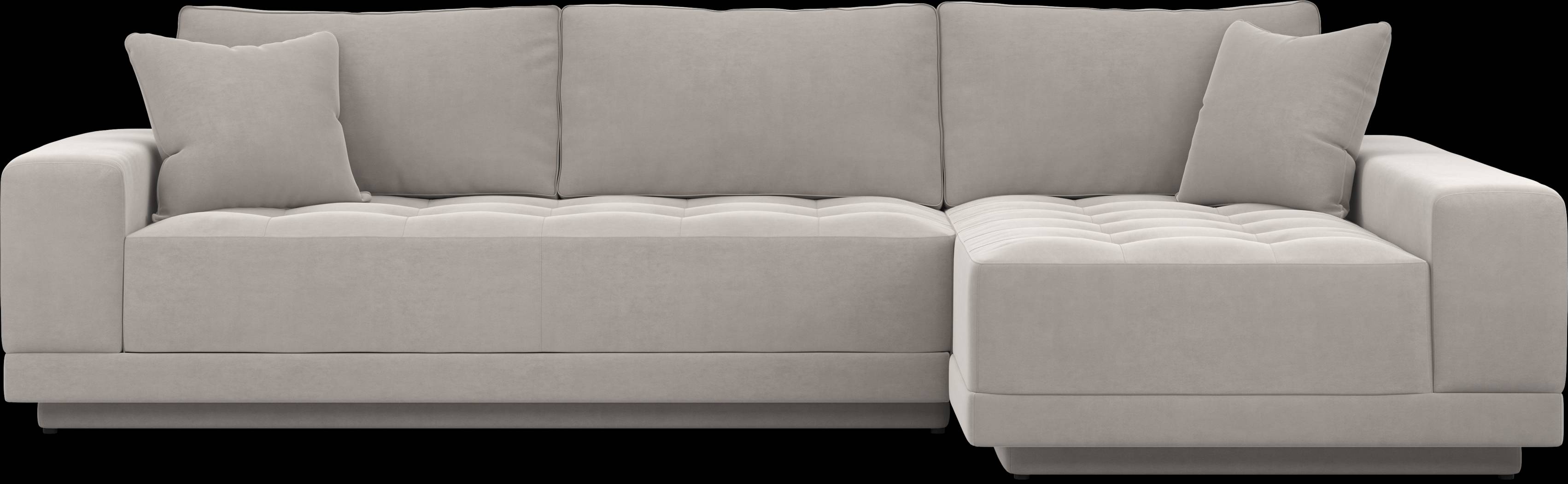 Milano Platinum 2 Pc Sectional - Thumbnail - Image 1