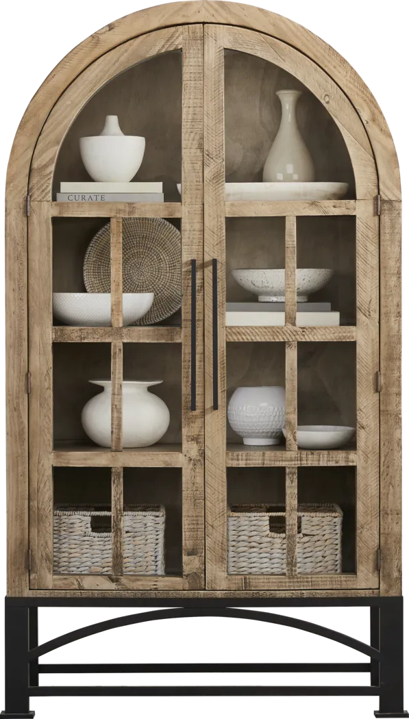 Milas Brown Cabinet - Thumbnail - Image 3