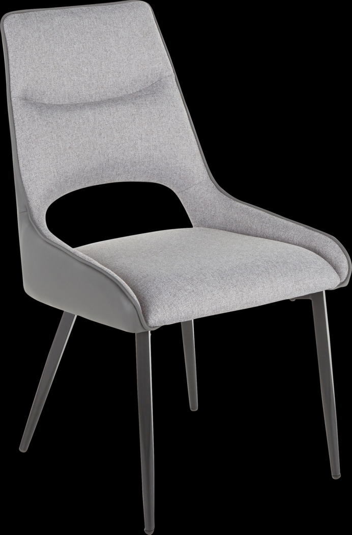 Milaudon Dark Gray Side Chiar, Set of 2 - Thumbnail - Image 2