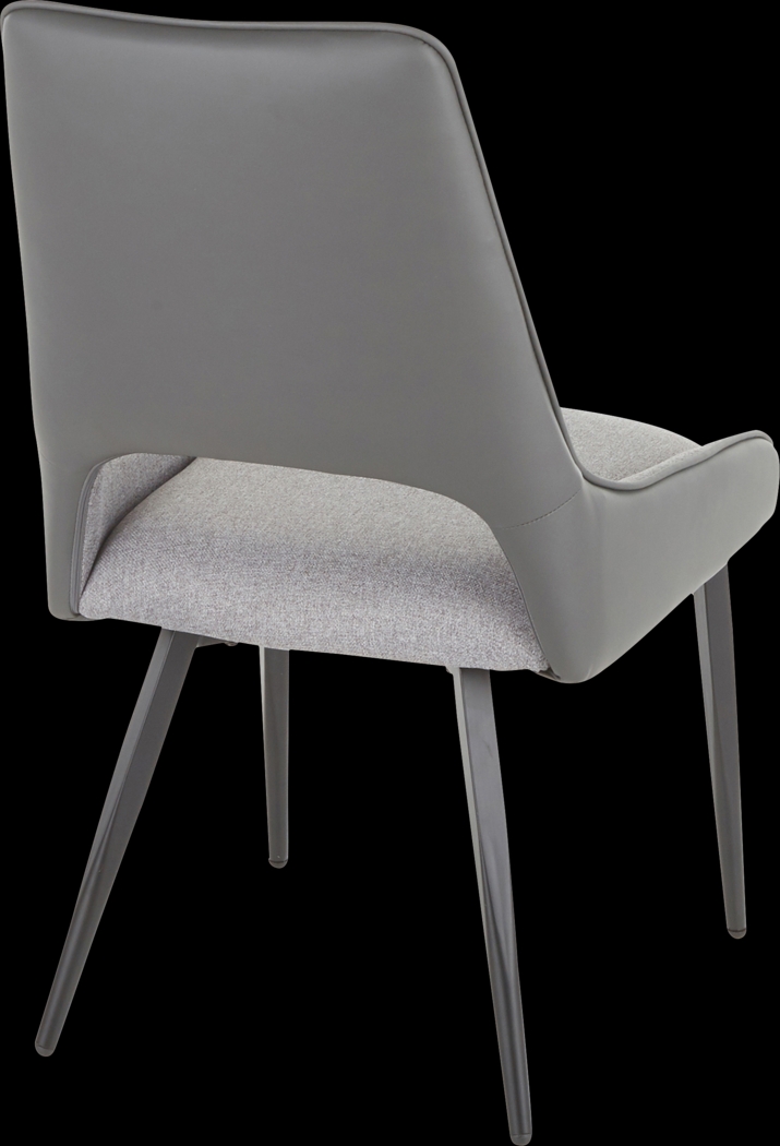 Milaudon Dark Gray Side Chiar, Set of 2 - Thumbnail - Image 4