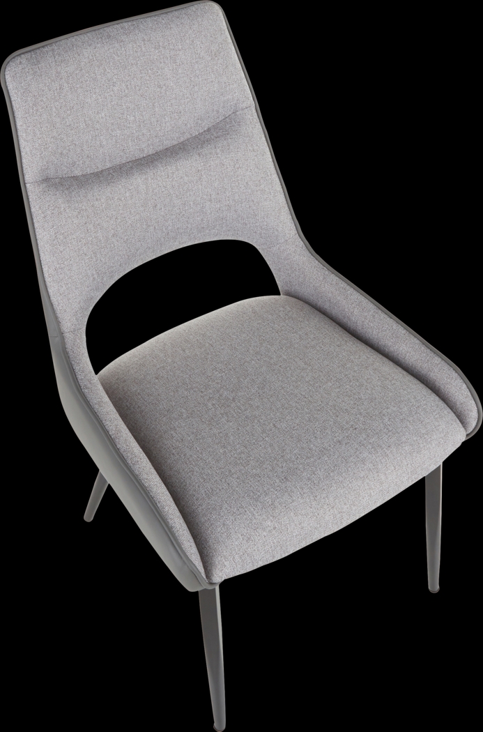 Milaudon Dark Gray Side Chiar, Set of 2 - Thumbnail - Image 7