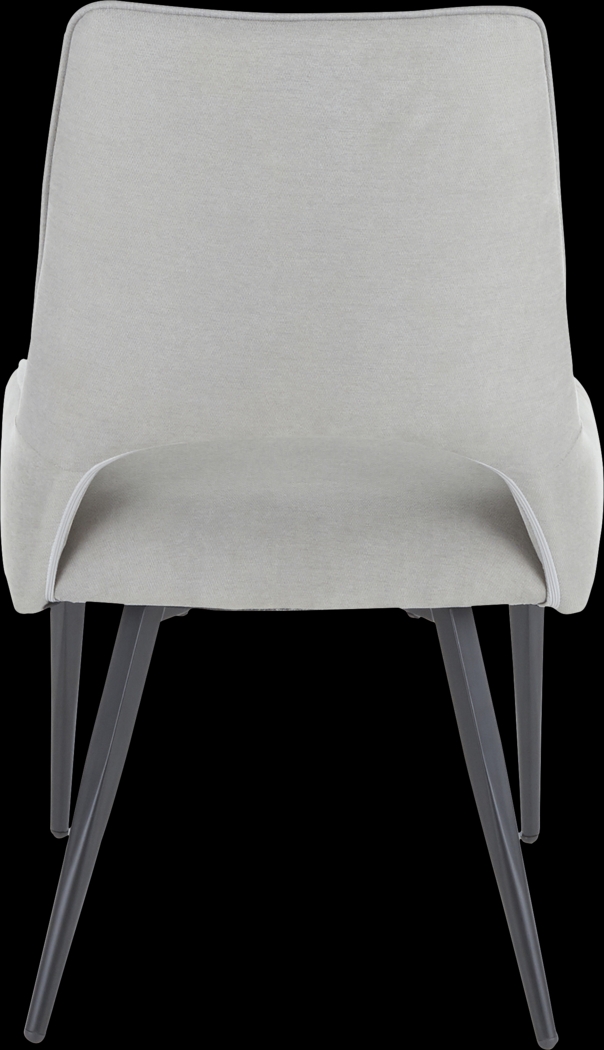 Milaudon Gray Side Chair, Set of 2 - Thumbnail - Image 5