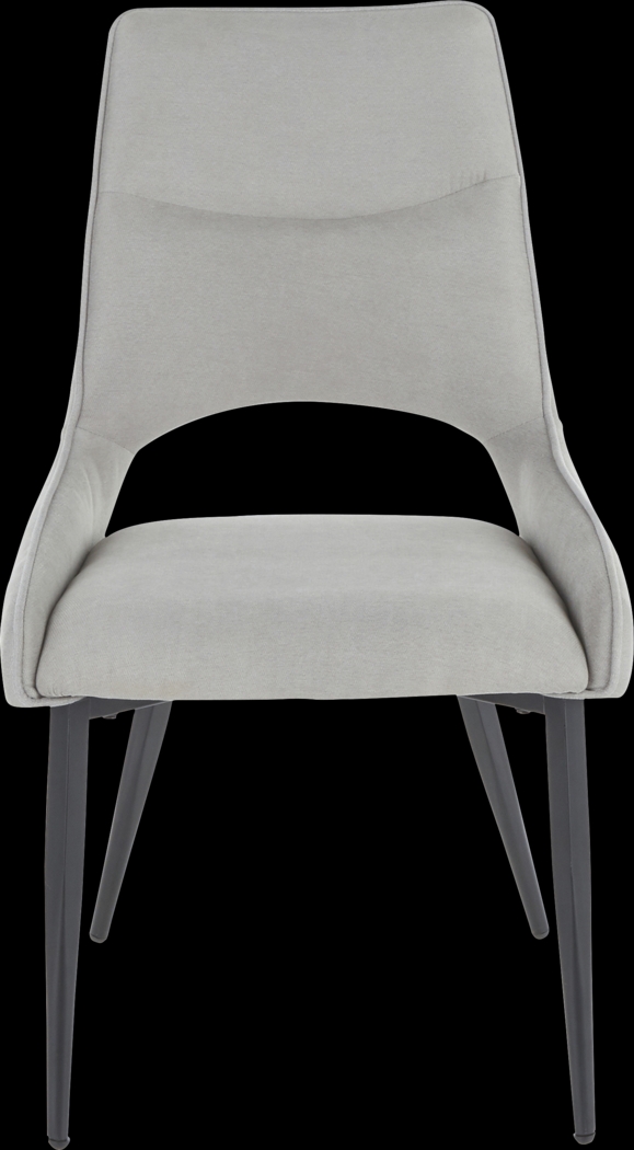 Milaudon Gray Side Chair, Set of 2 - Thumbnail - Image 6