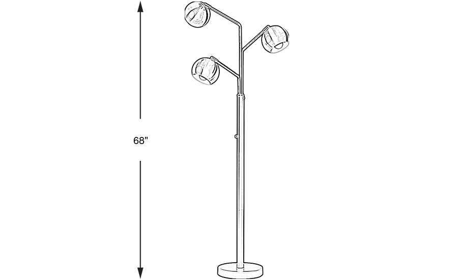 Dimension Image. Please refer to the Dimension Tab on this page for dimension details.
