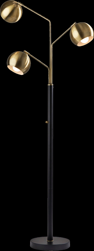 Milburn Summit Brass Floor Lamp - Thumbnail - Image 1