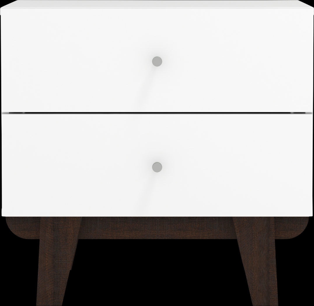 Mildas White End Table - Thumbnail - Image 2