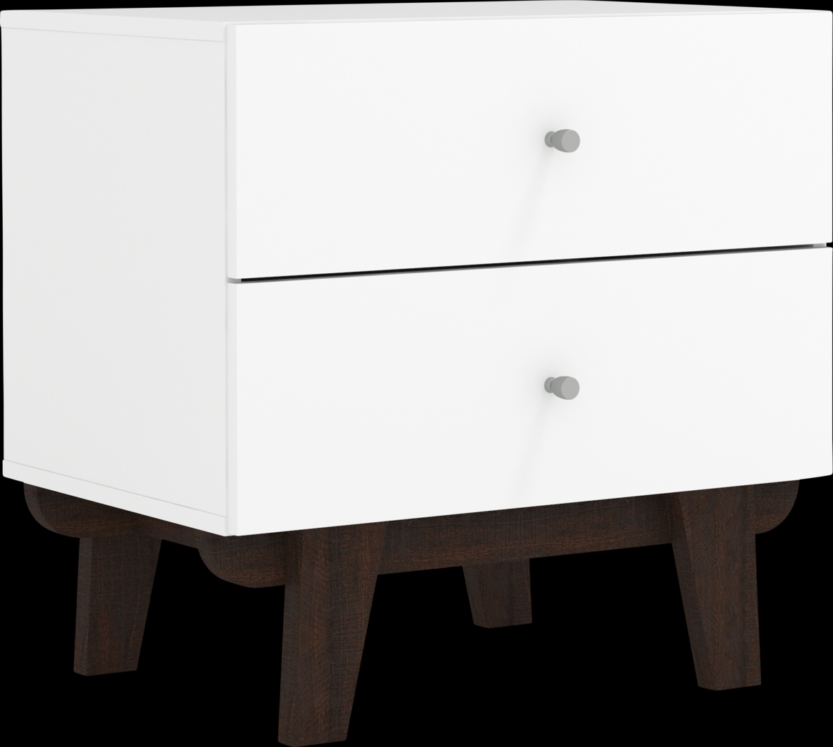 Mildas White End Table - Thumbnail - Image 1