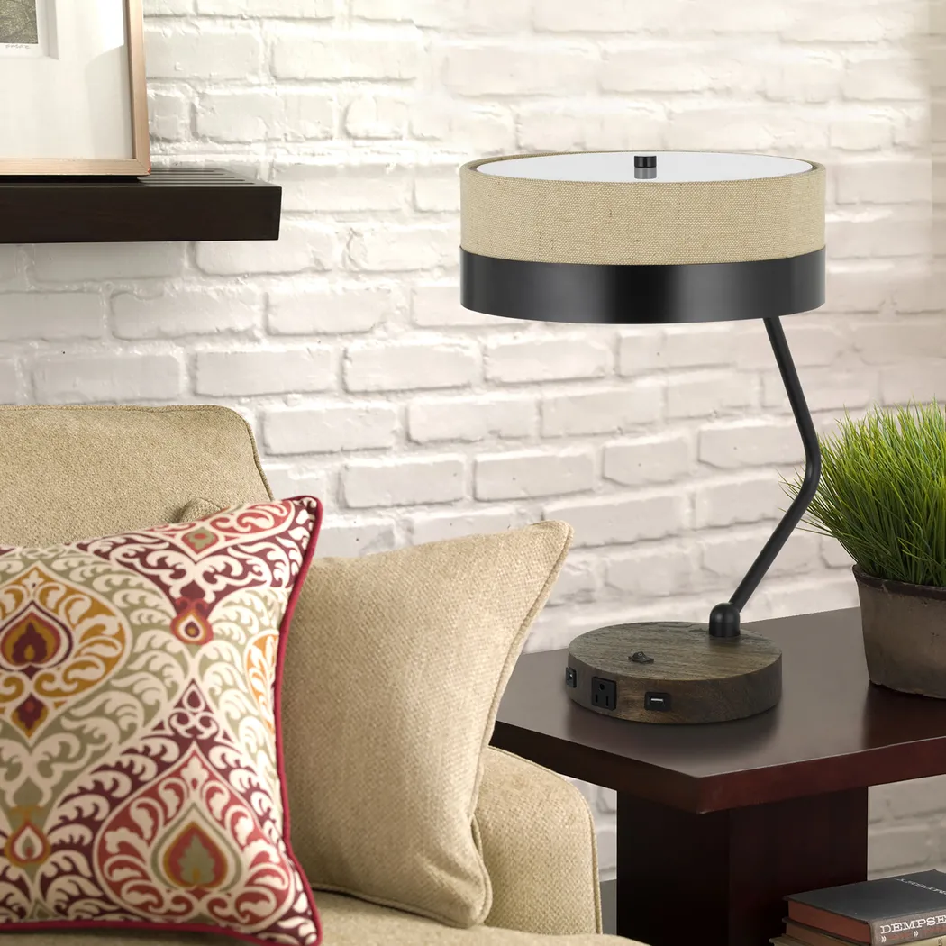 Milesdale Brown Lamp - Thumbnail - Image 2