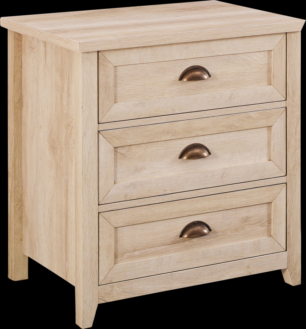 Milesford White Nightstand - Thumbnail - Image 1