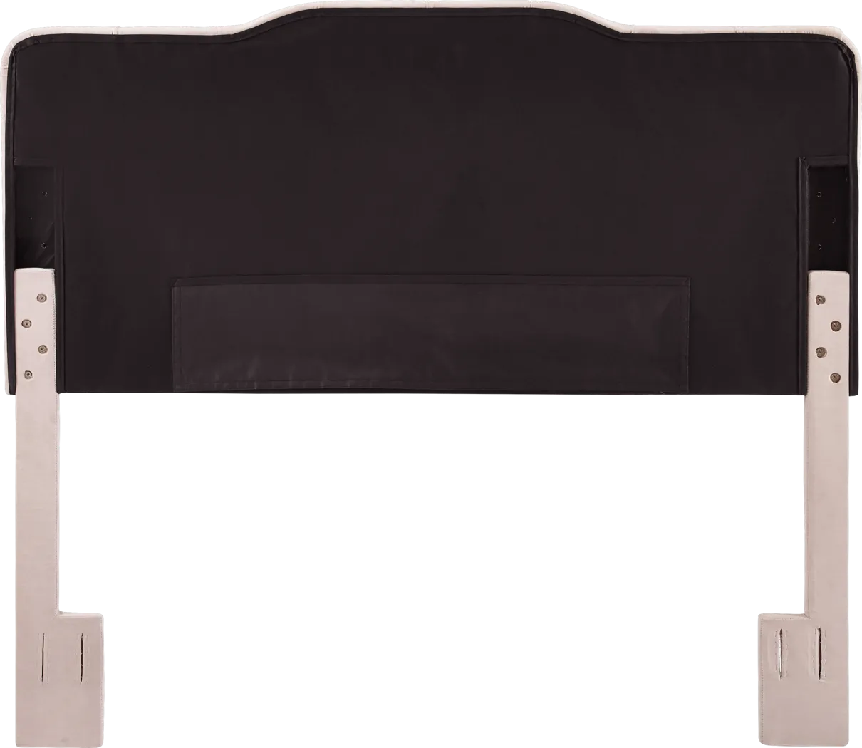 Milfoil Blush King Upholstered Headboard - Thumbnail - Image 4