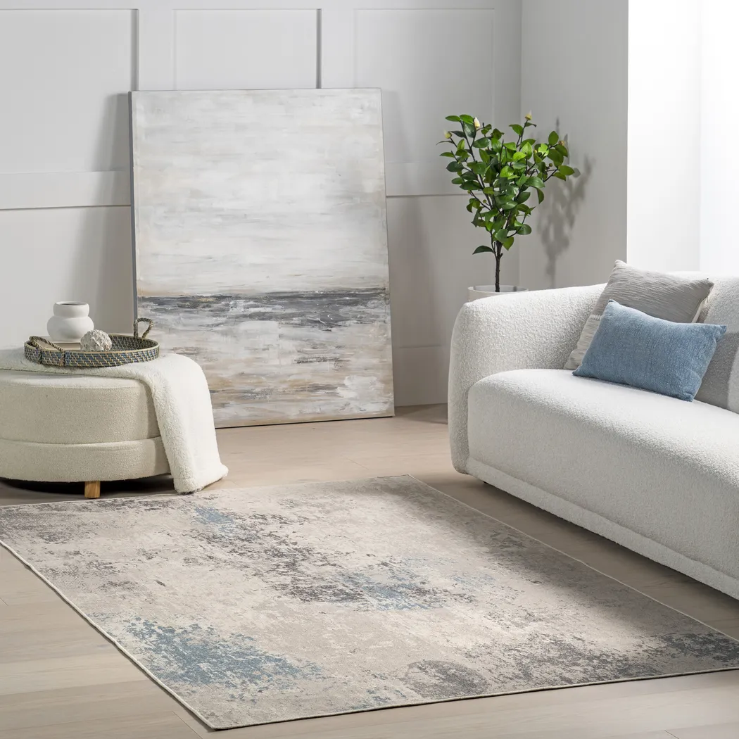 Miliania Gray 5' x 8' Rug - Thumbnail - Image 2