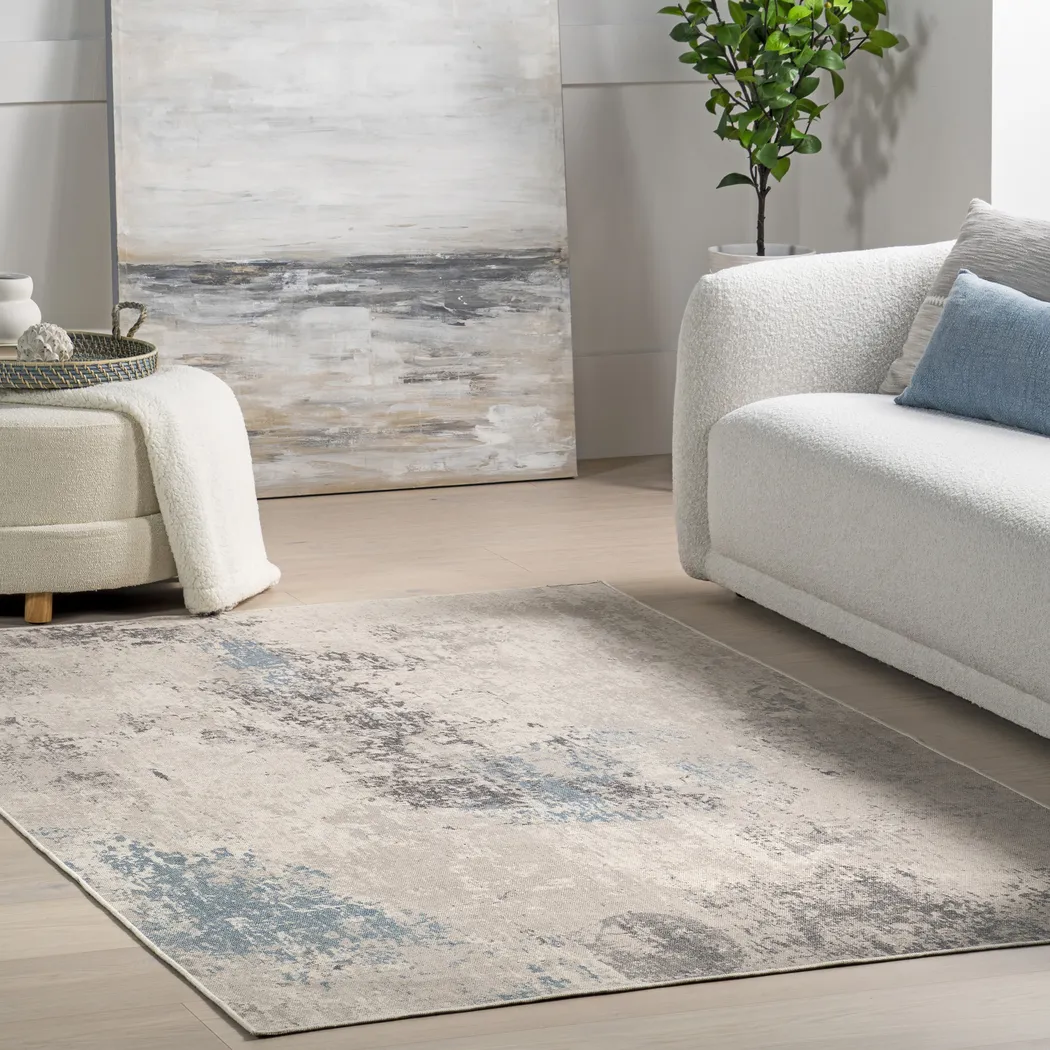 Miliania Gray 5' x 8' Rug - Thumbnail - Image 9