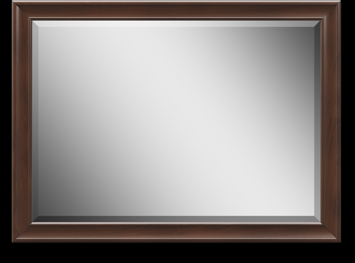 Mill Valley II Cherry Finish 5 Pc Queen Sleigh Bedroom with Storage - Thumbnail - Image 10