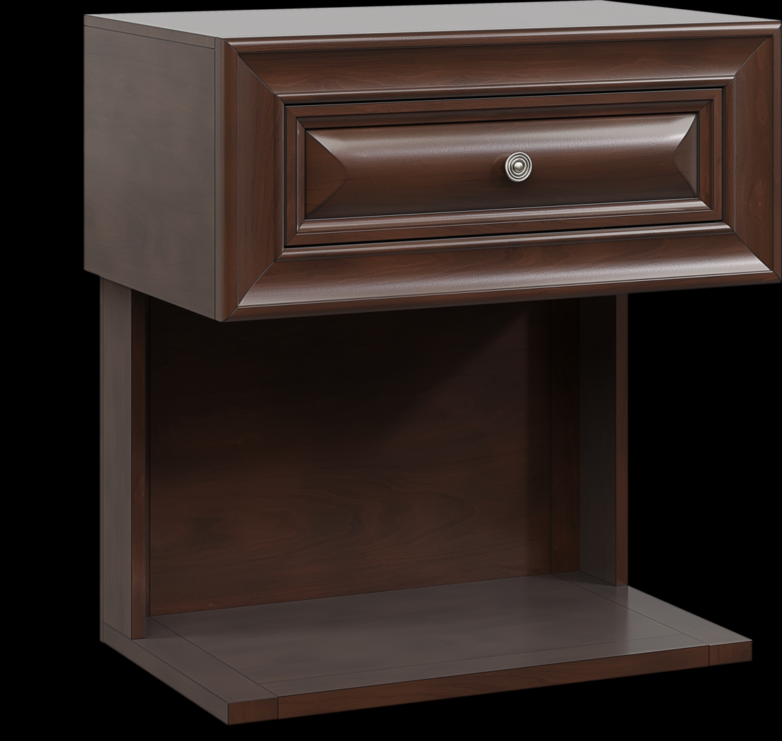 Mill Valley II Brown Cherry 5 Pc King Sleigh Bedroom with Storage - Thumbnail - Image 11