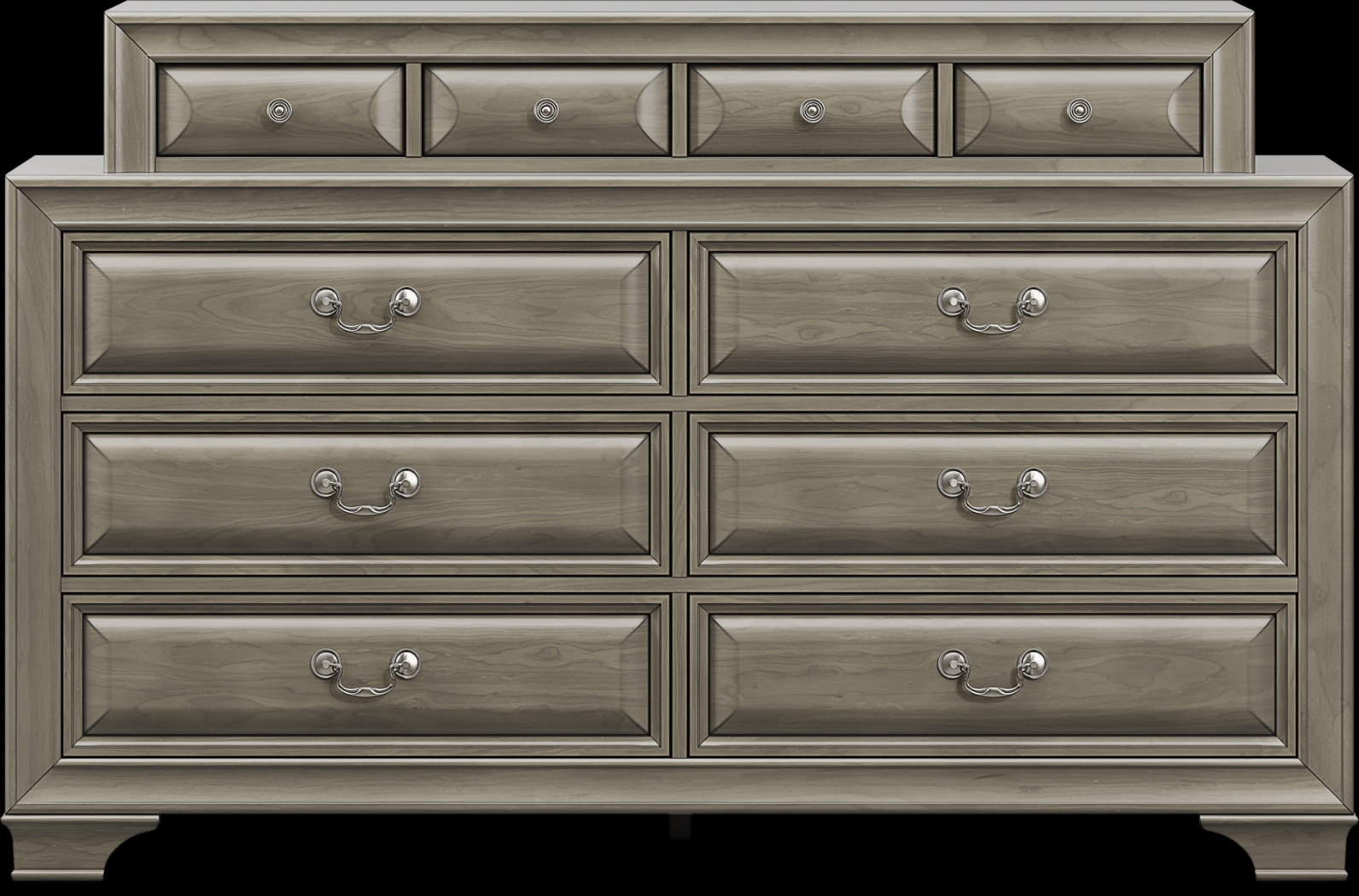 Mill Valley II Gray 5 Pc King Sleigh Bedroom with Storage - Thumbnail - Image 8