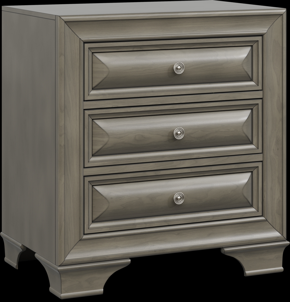 Mill Valley II Gray 5 Pc King Sleigh Bedroom with Storage - Thumbnail - Image 10