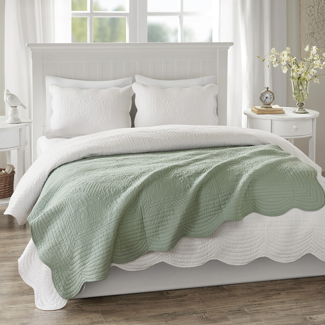 Millaudon Seafoam Throw Blanket - Thumbnail - Image 2