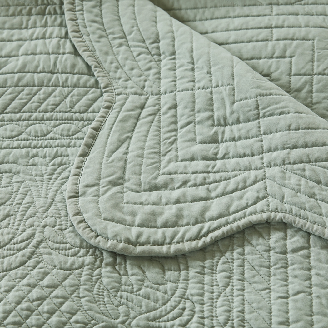 Millaudon Seafoam Throw Blanket - Thumbnail - Image 3