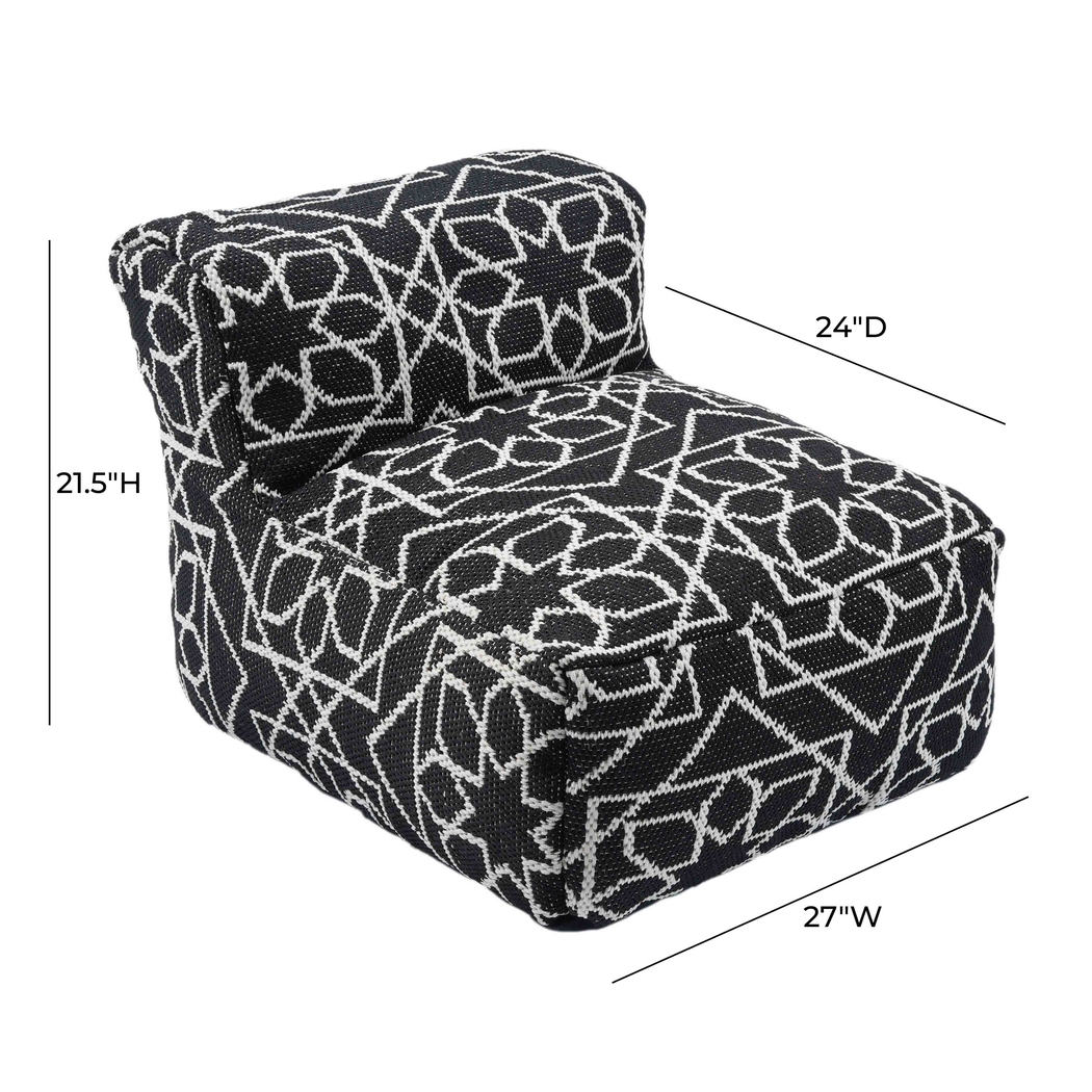 Millcanyon Black Pouf - Thumbnail - Image 5