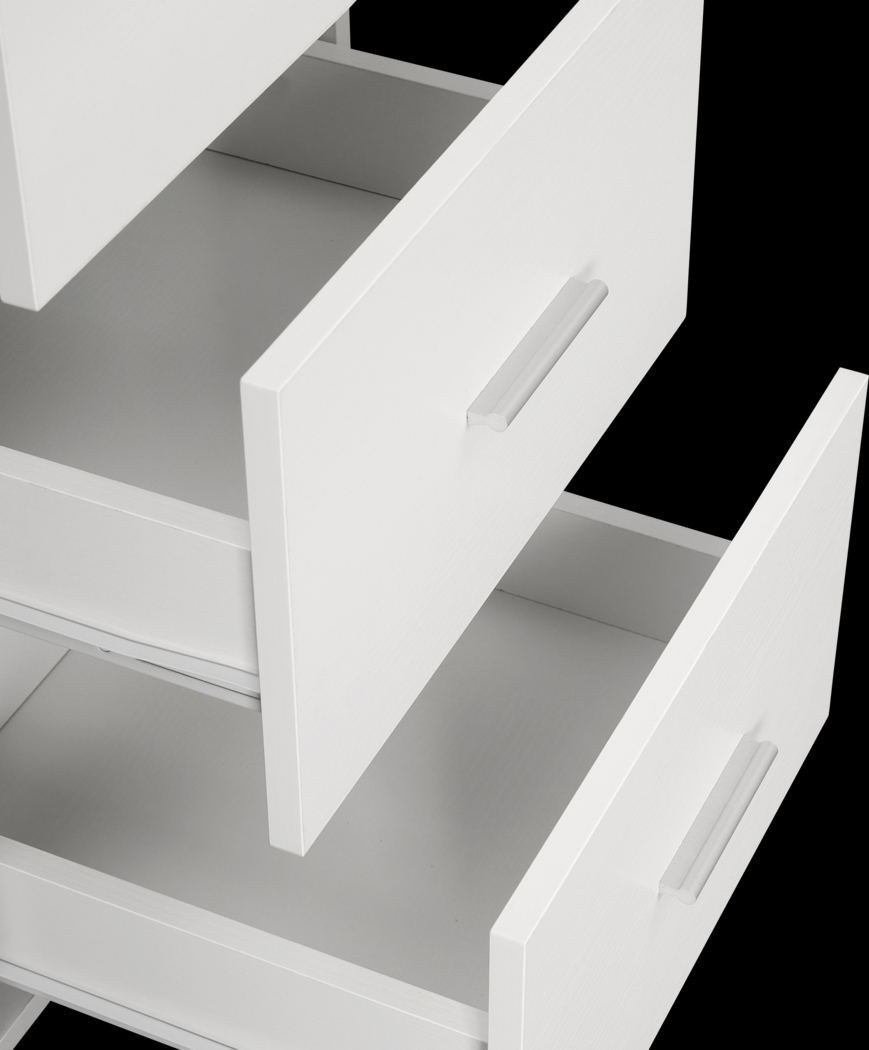 Milldes Beige L-Shaped Storage Desk - Thumbnail - Image 14