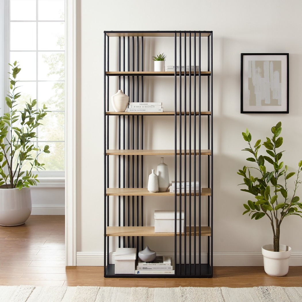 Millehouse Oak Bookcase - Thumbnail - Image 2