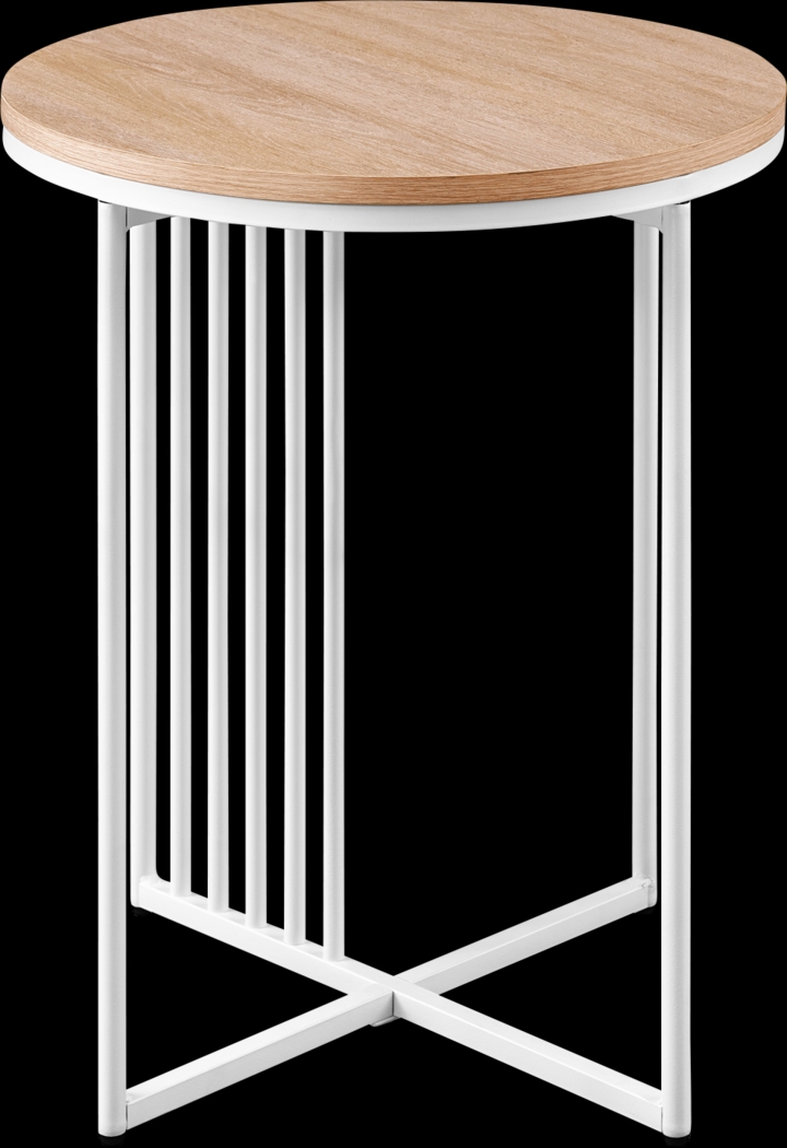 Millehouse White End Table - Thumbnail - Image 1