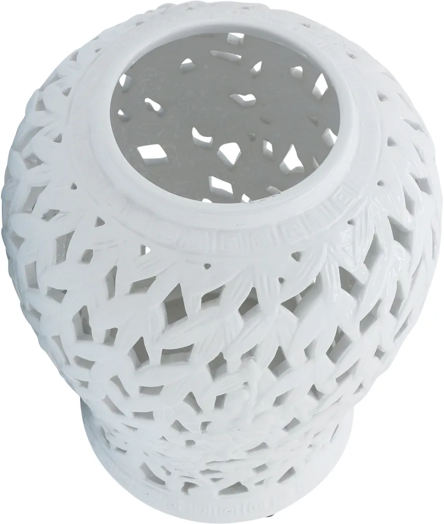 Millenbrook White Small Temple Jar - Thumbnail - Image 5