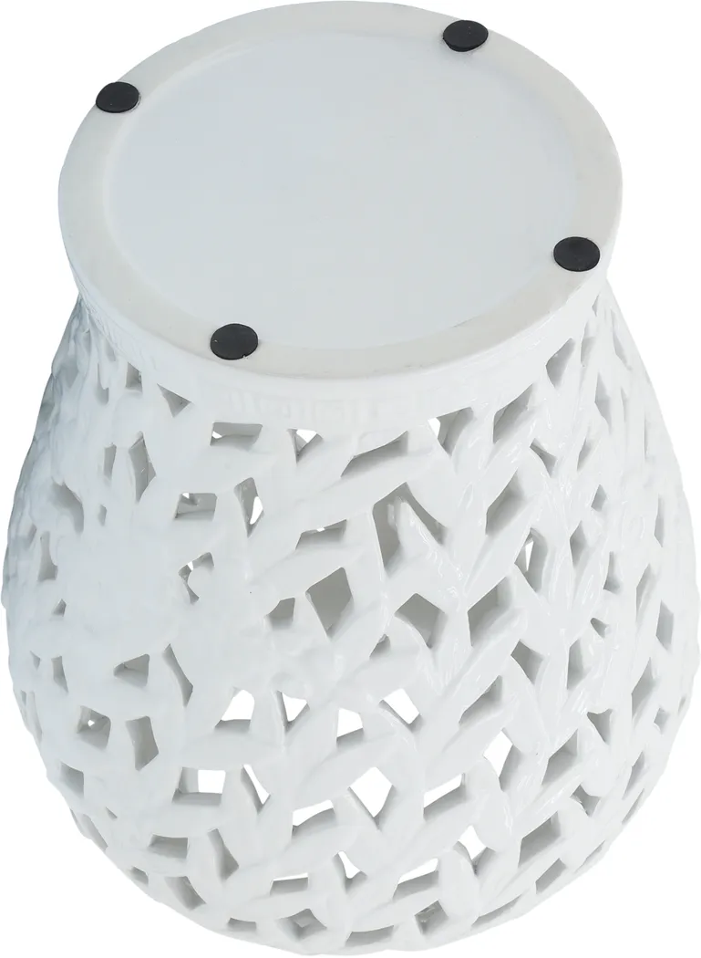 Millenbrook White Small Temple Jar - Thumbnail - Image 6