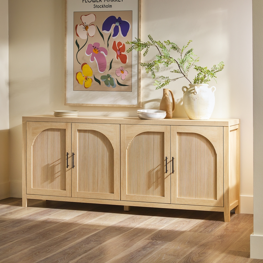Millhaven Natural 70" Sideboard - Thumbnail - Image 2