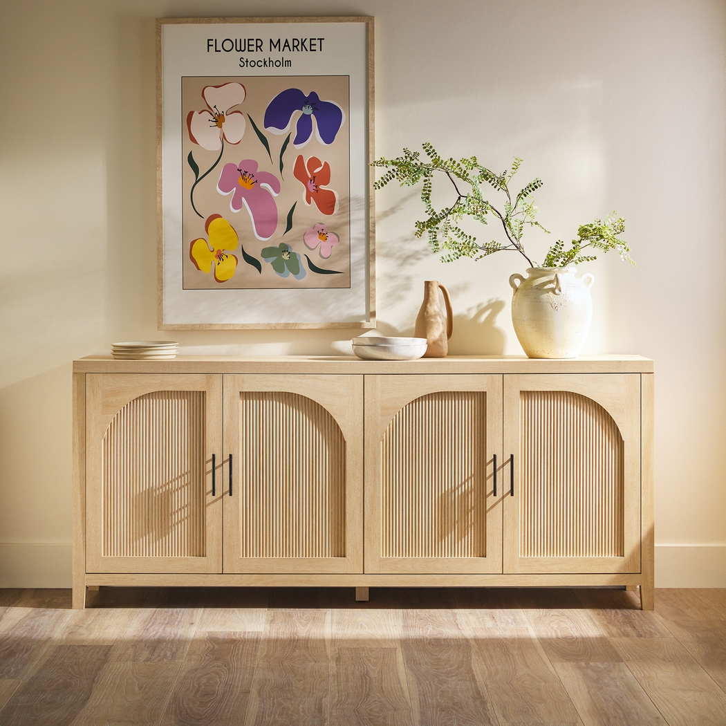 Millhaven Natural 70" Sideboard - Thumbnail - Image 3