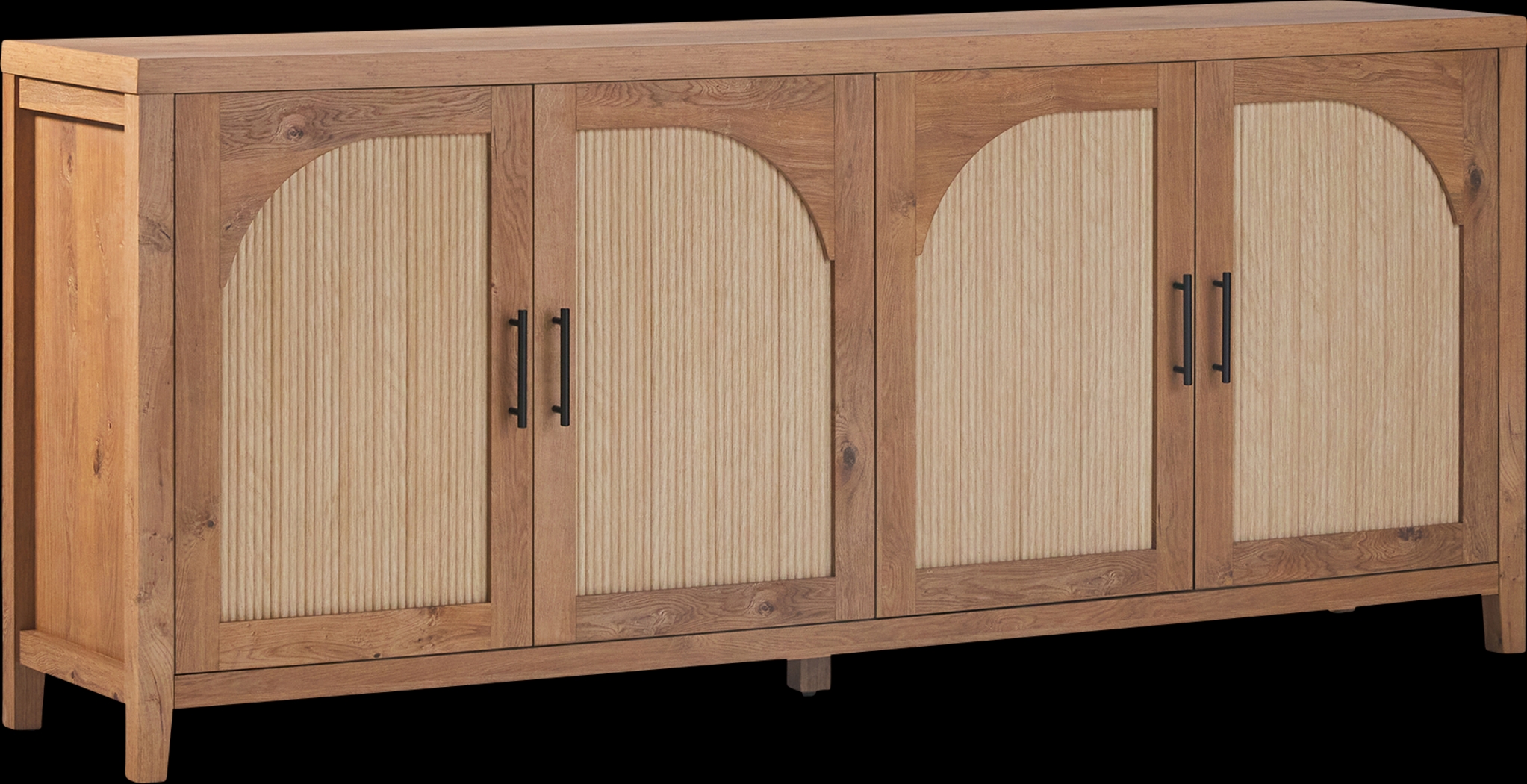 Millhaven Oak 70" Sideboard - Thumbnail - Image 1