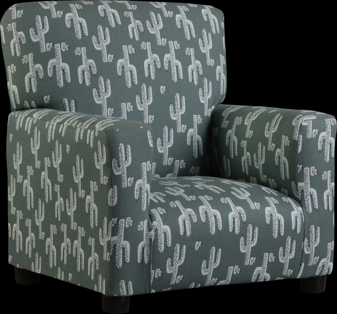 Millie Slate Toddler Accent Chair - Thumbnail - Image 1