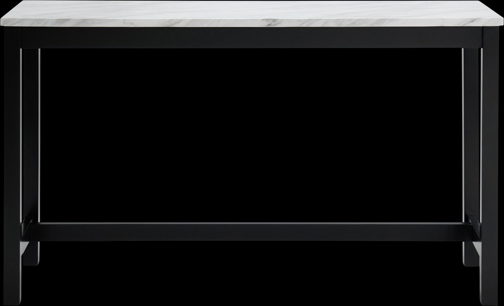 Millpond White Bar Table with Stools - Thumbnail - Image 5