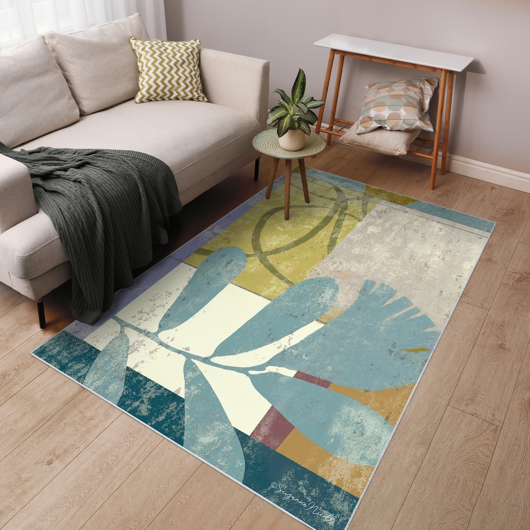 Mills Cottage Gray 5' x 7'7 Rug - Thumbnail - Image 2