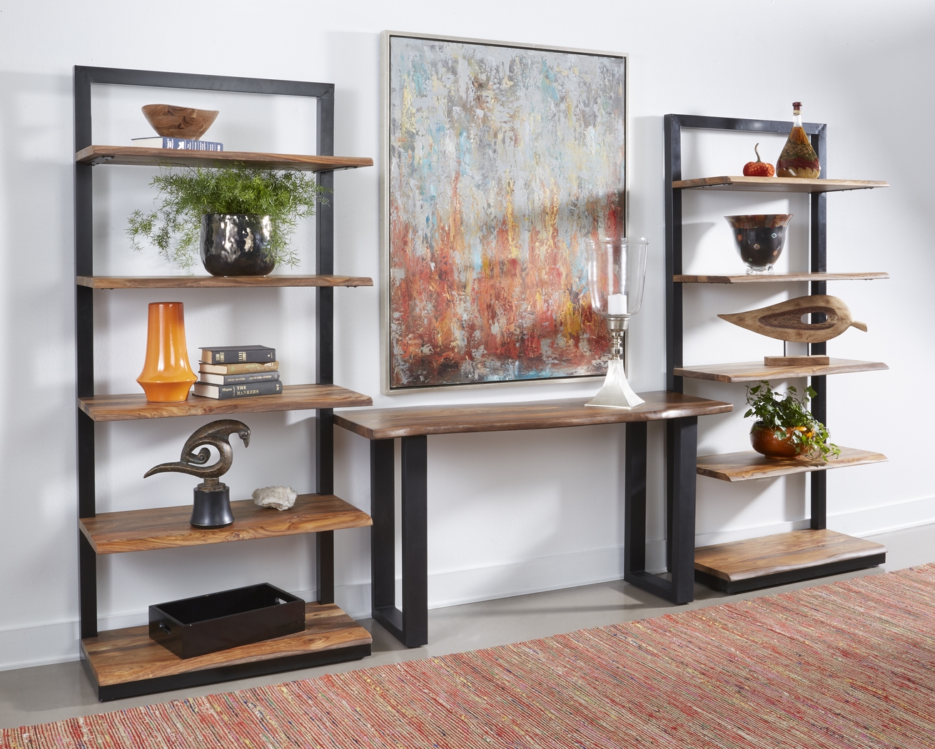 Millvale Brown Bookcase - Thumbnail - Image 4