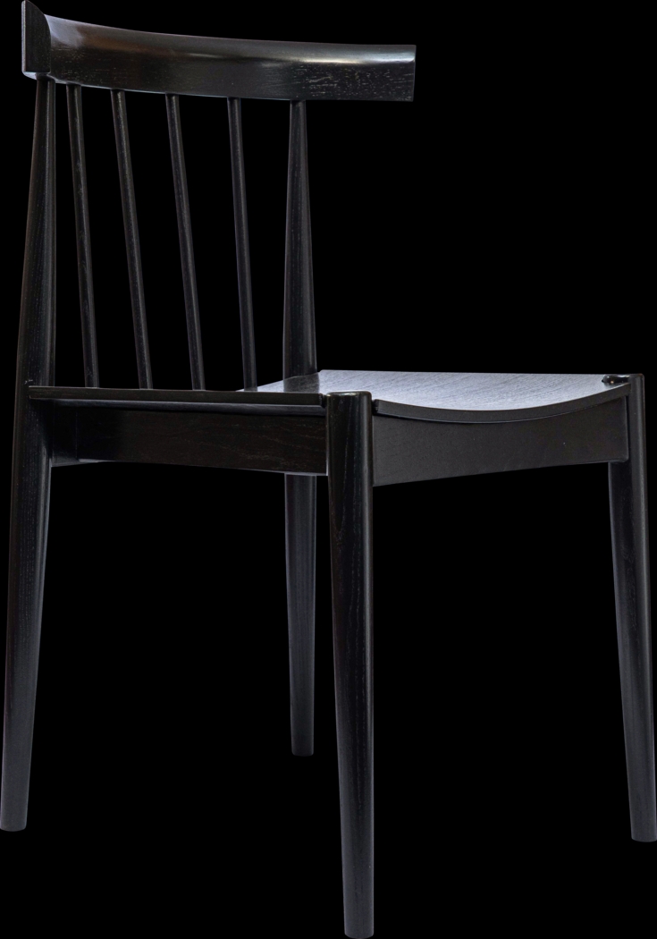 Millwick Black Side Chair - Thumbnail - Image 1