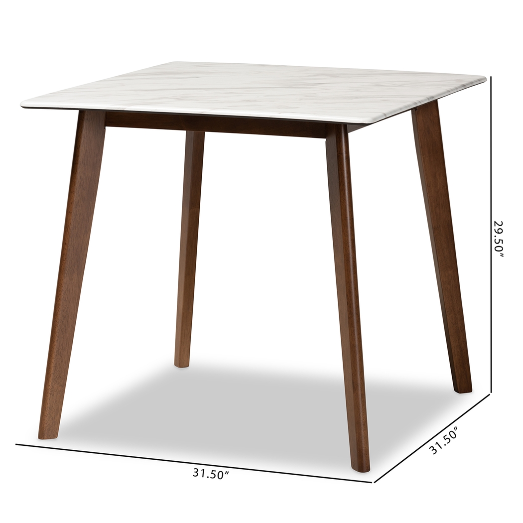 Milroy White Dining Table - Thumbnail - Image 7