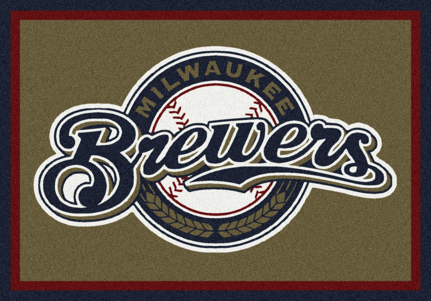 Milwaukee Brewers 5 x 7 Rug - Thumbnail - Image 1