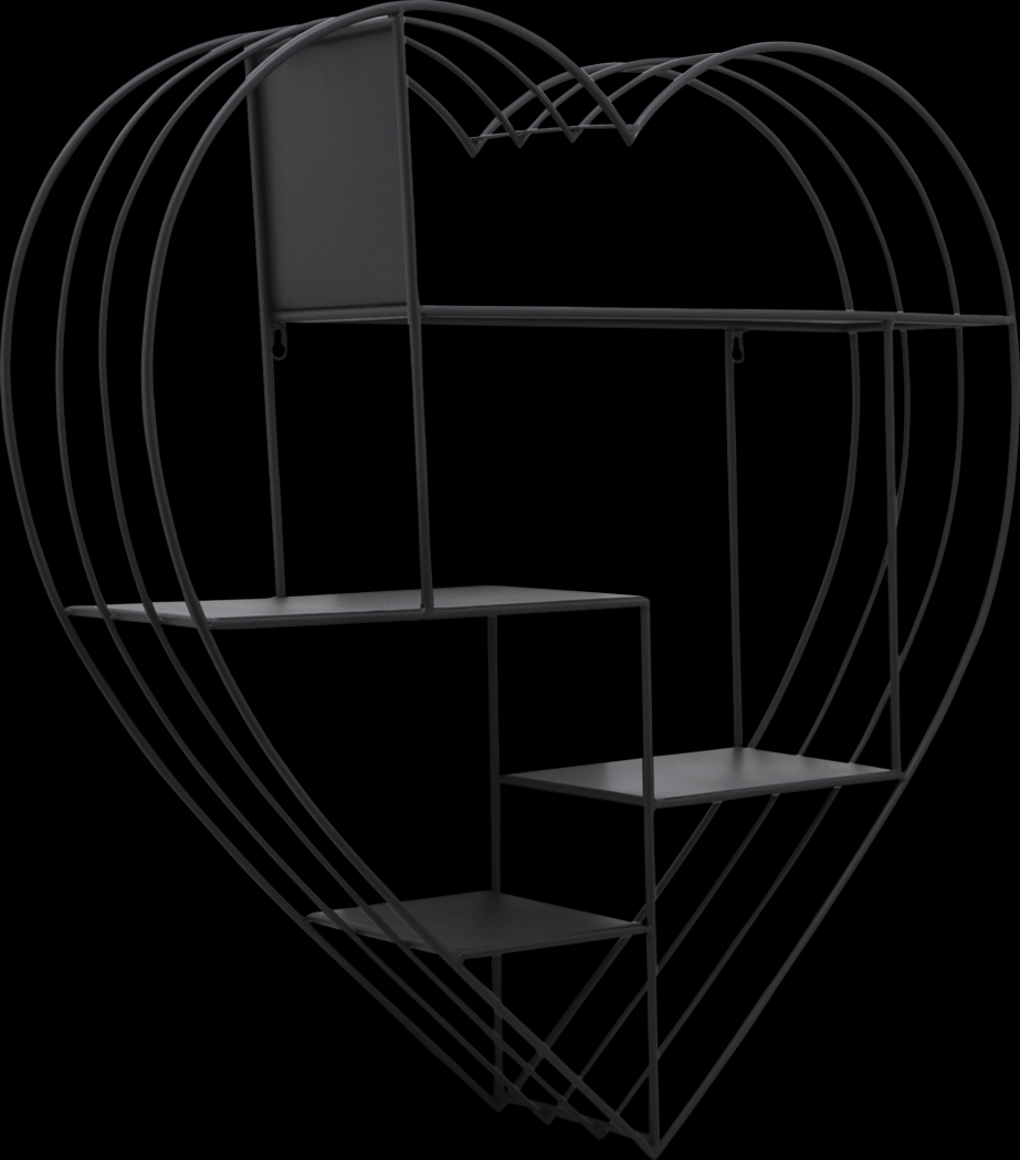 Mimbro Black Wall Shelf - Thumbnail - Image 3