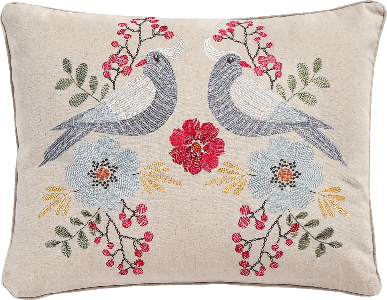 Mimmo Beige Accent Pillow - Thumbnail - Image 1