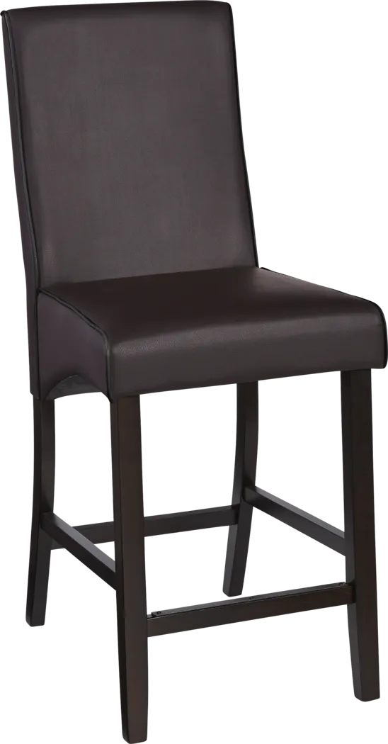 Mimosa Brown Counter Height Stool - Thumbnail - Image 1