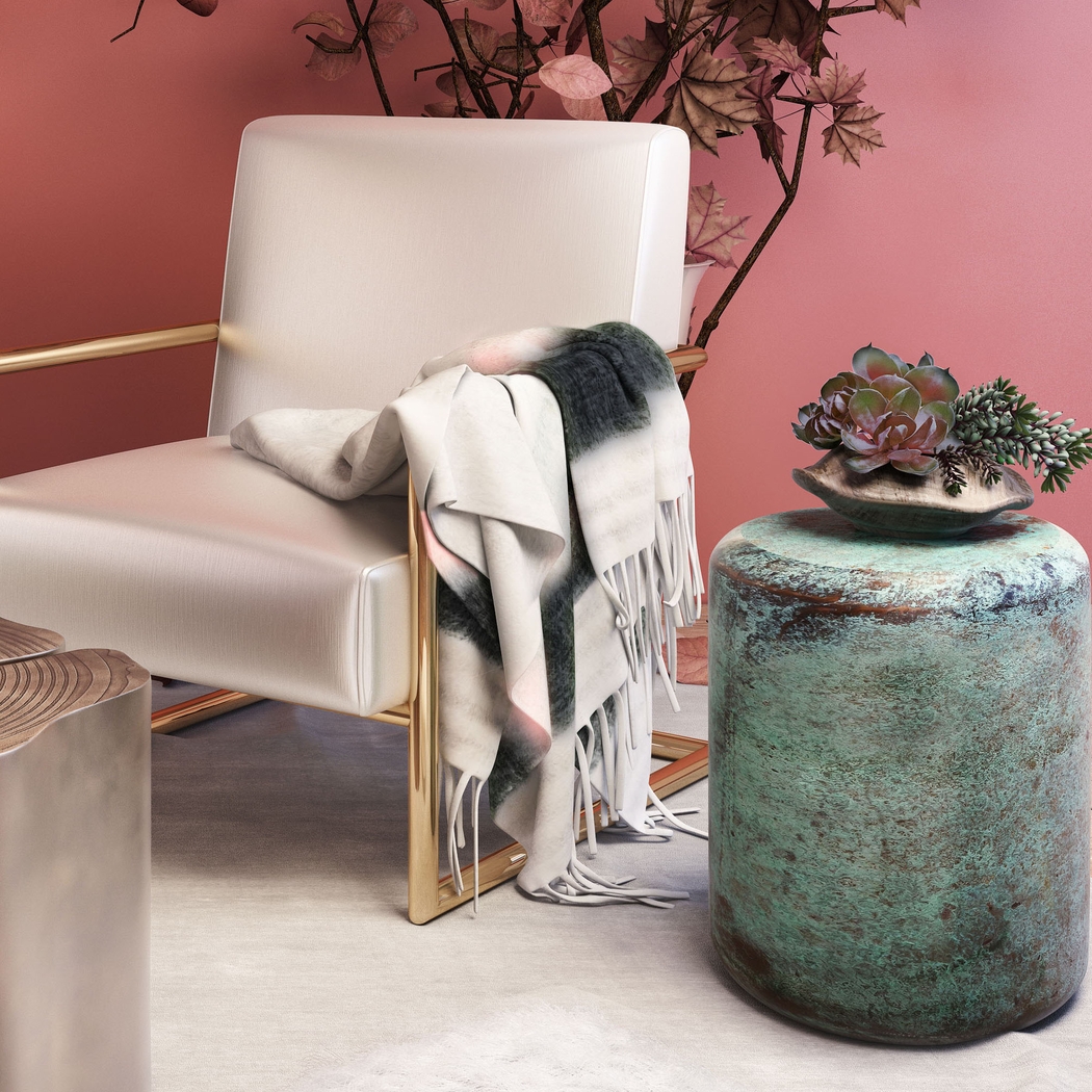 Minalyn Gray Throw - Thumbnail - Image 4