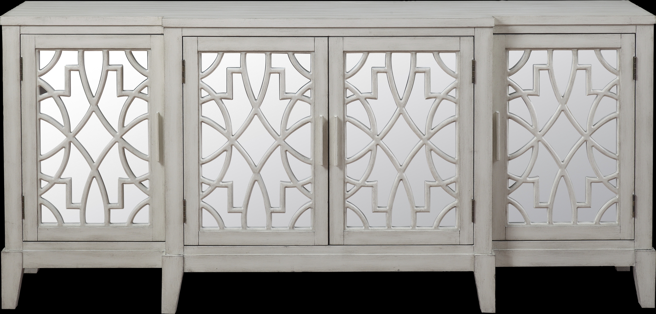 Minetta II Ivory 72 in. Console - Thumbnail - Image 1