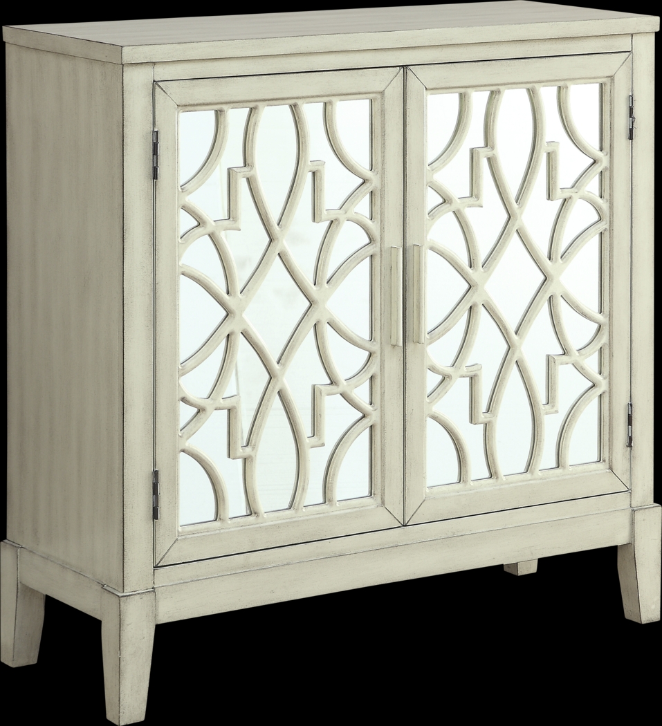 Minetta II Ivory Accent Cabinet - Thumbnail - Image 2