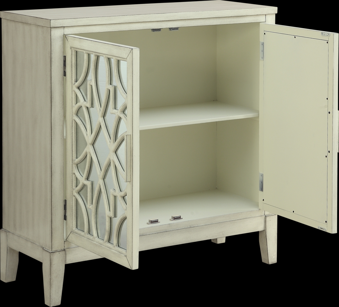 Minetta II Ivory Accent Cabinet - Thumbnail - Image 3
