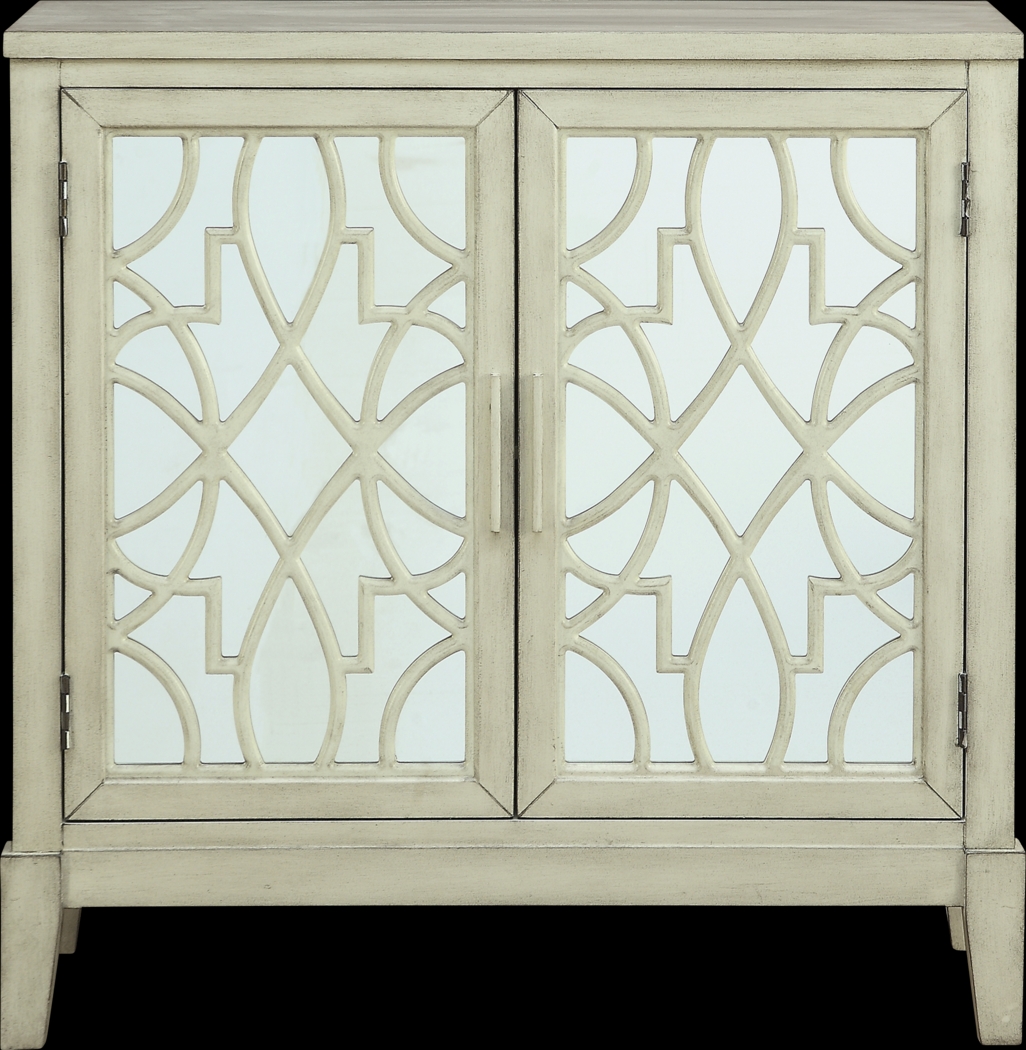 Minetta II Ivory Accent Cabinet - Thumbnail - Image 1