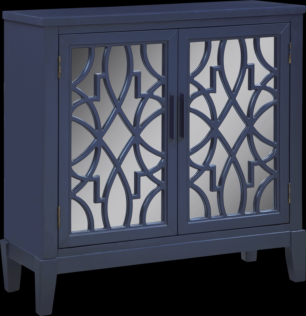 Minetta II Midnight Accent Cabinet - Thumbnail - Image 2